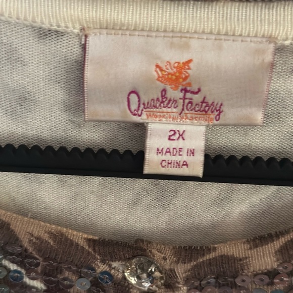 Quacker Factory Animal Print Cardigans - Picture 4 of 4